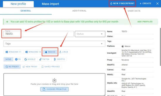 巨量ip代理在Dolphin Anty上设置动态不限量代理教程