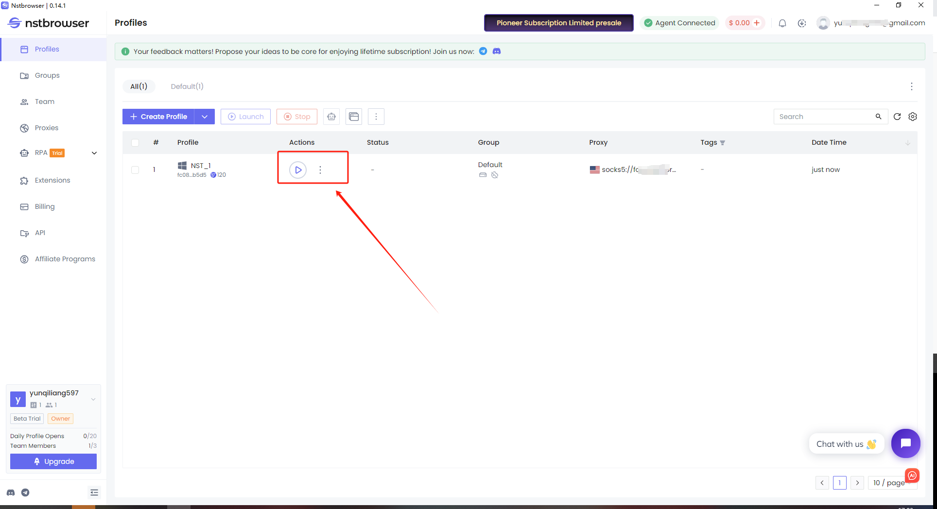 巨量ip代理在Nstbrowser指纹浏览器上设置动态包时代理教程