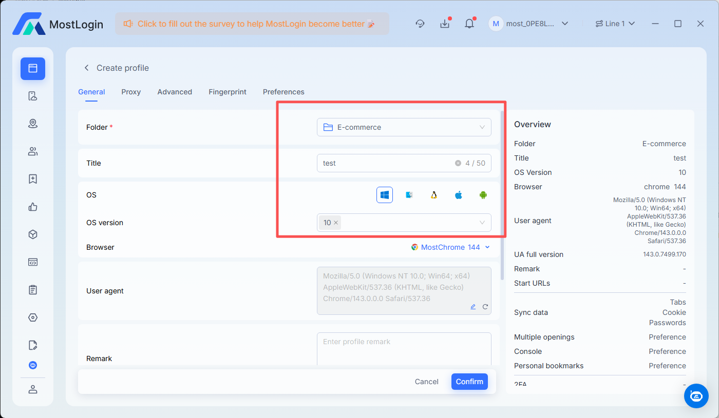 巨量ip代理在MostLogin指纹浏览器上设置动态按量付费代理教程