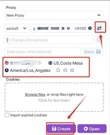 巨量ip代理在Undetectable指纹浏览器上设置动态包时代理教程