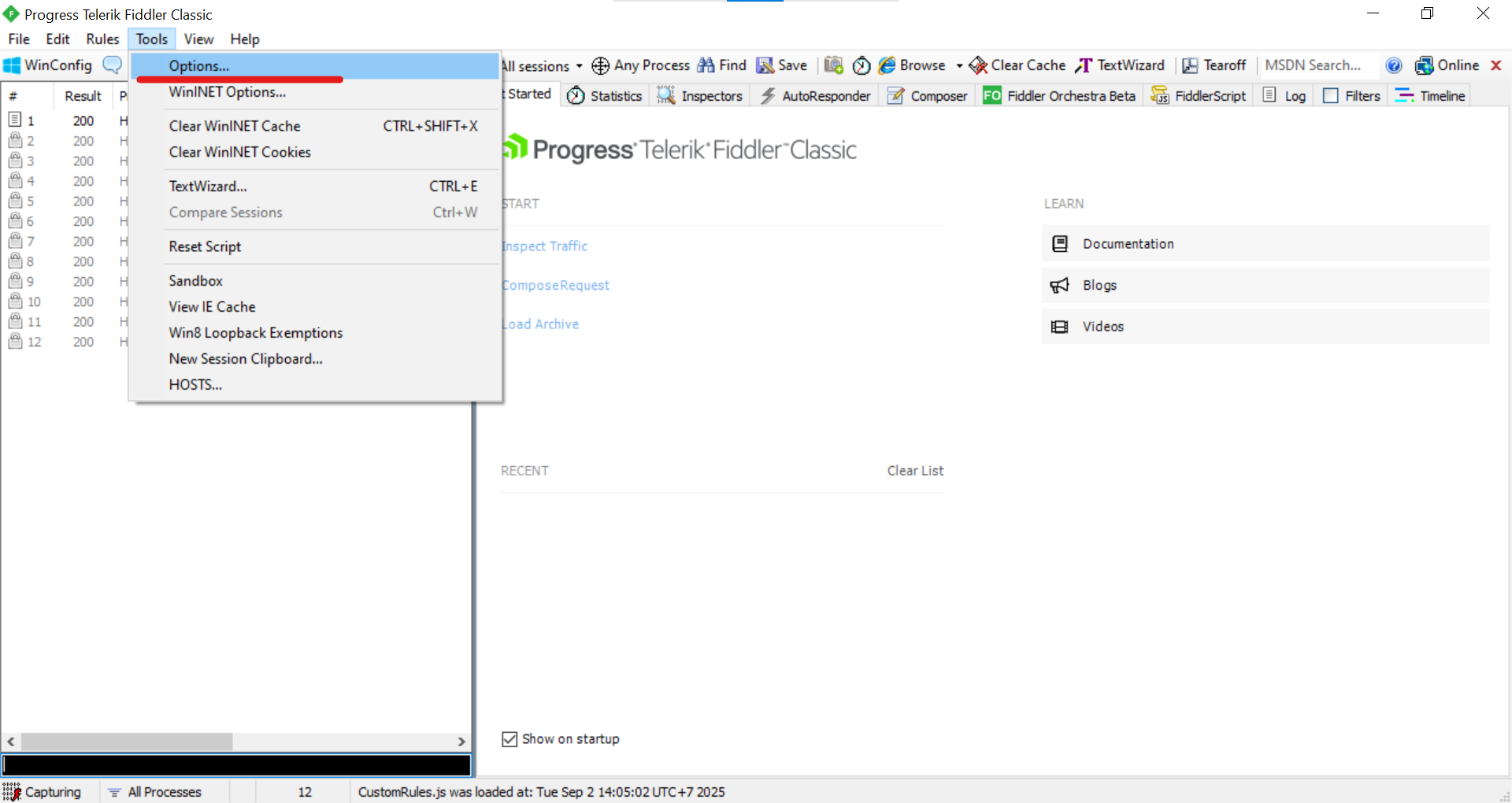 巨量ip代理在Fiddler上设置动态包量代理教程