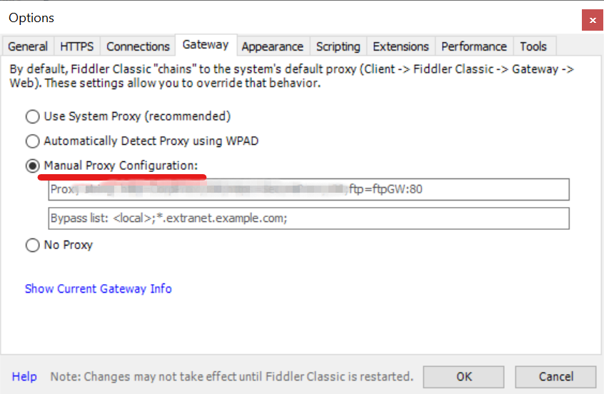 巨量ip代理在Fiddler上设置动态不限量代理教程