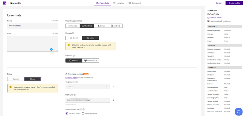 巨量ip代理在Indigo Browser浏览器上设置动态包量代理教程