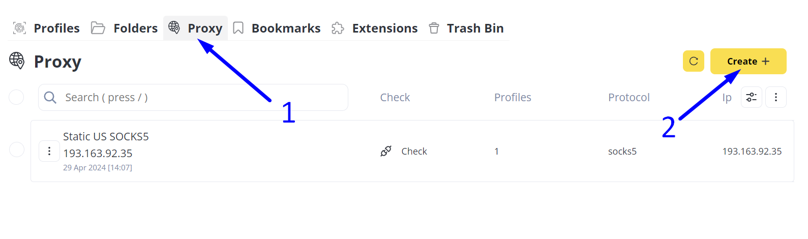 巨量ip代理在Antik 浏览器设置动态包时代理教程