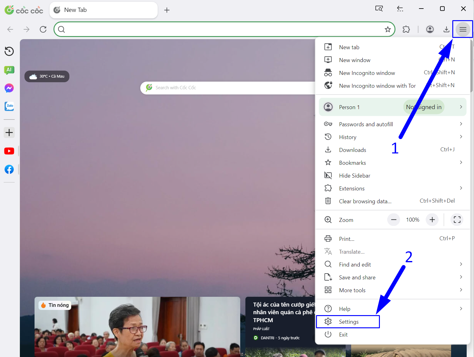 巨量ip代理在Cốc Cốc 浏览器设置动态按量付费代理教程
