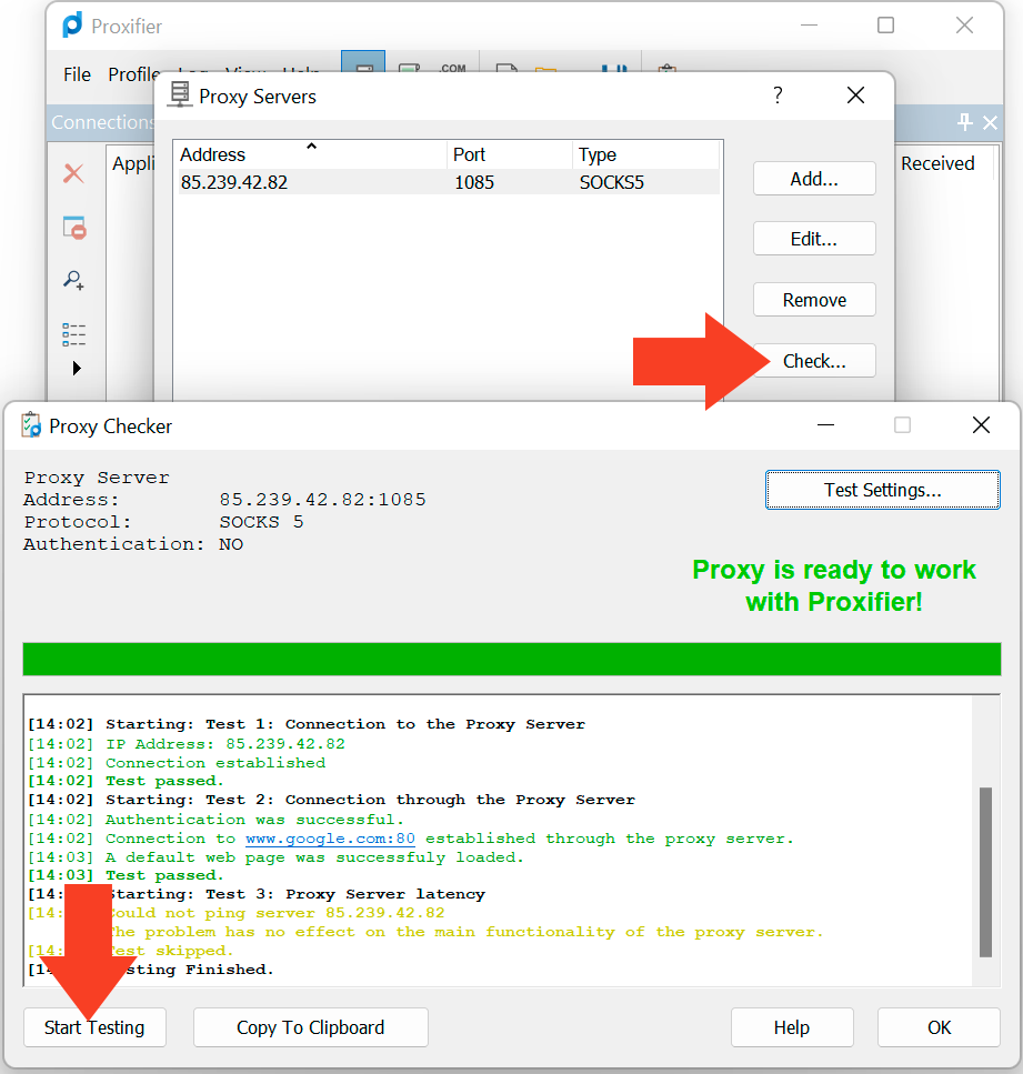 巨量ip代理在Proxifier浏览器设置共享长效代理教程