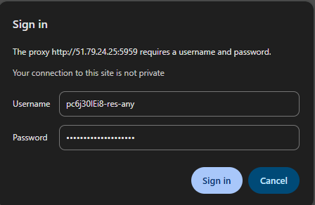 巨量ip代理在Vivaldi浏览器设置独享代理教程